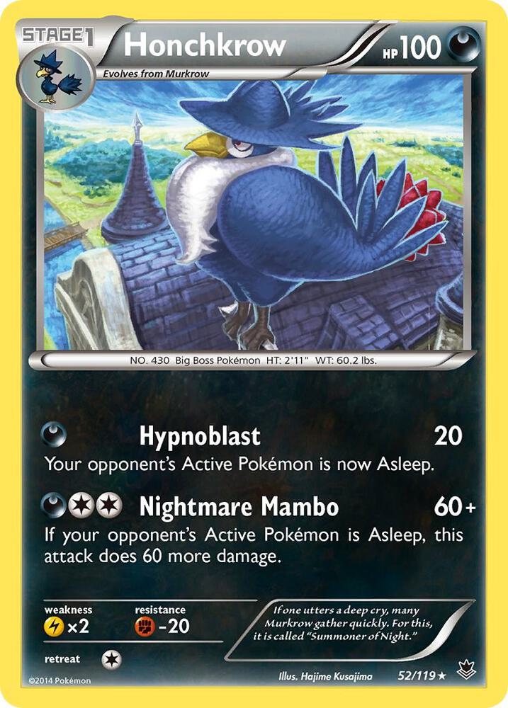 Honchkrow (XY - Phantom Forces)