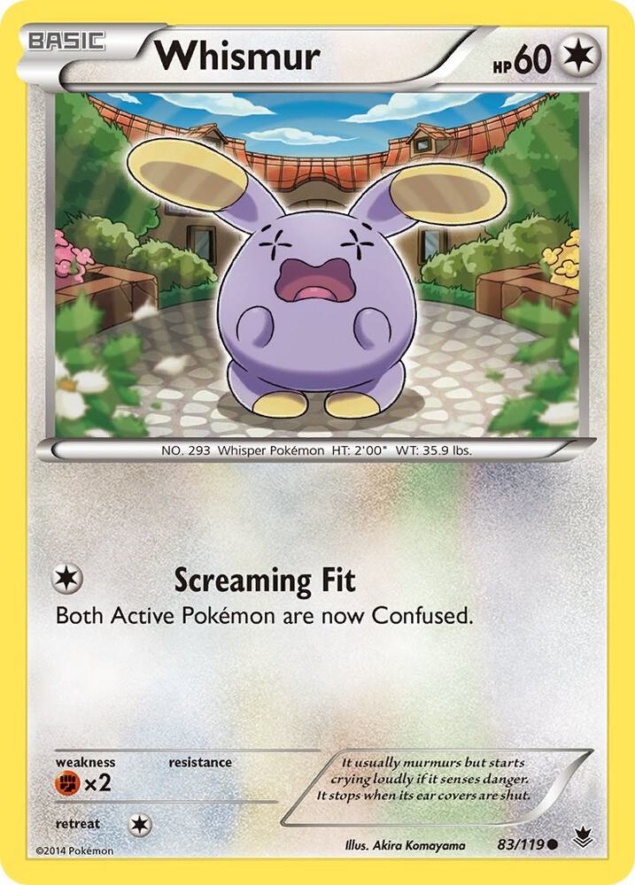 Whismur (XY - Phantom Forces)