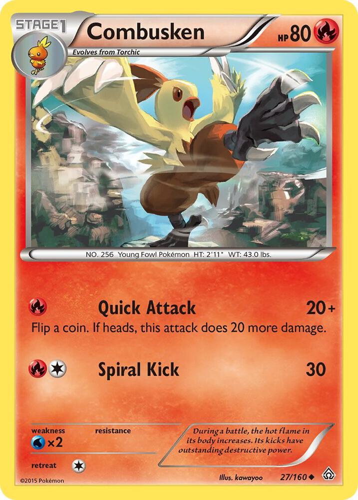 Combusken (XY - Primal Clash)