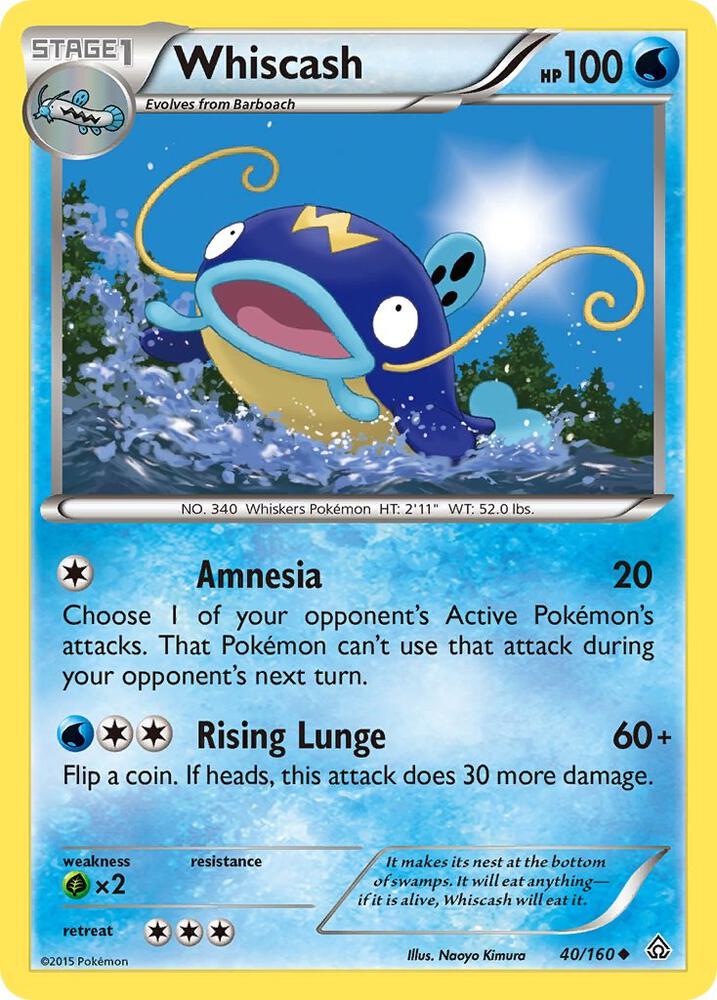 Whiscash (XY - Primal Clash)