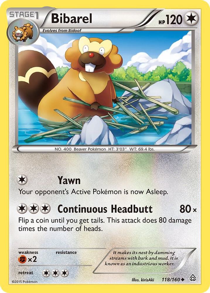 Bibarel (XY - Primal Clash)