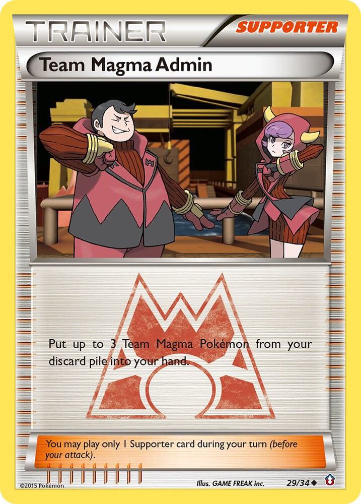 Team Magma Admin (Double Crisis)