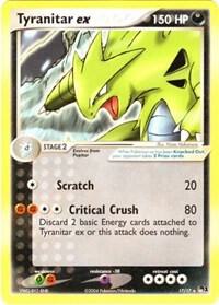 Tyranitar ex (Non-Holo) (POP Series 1)