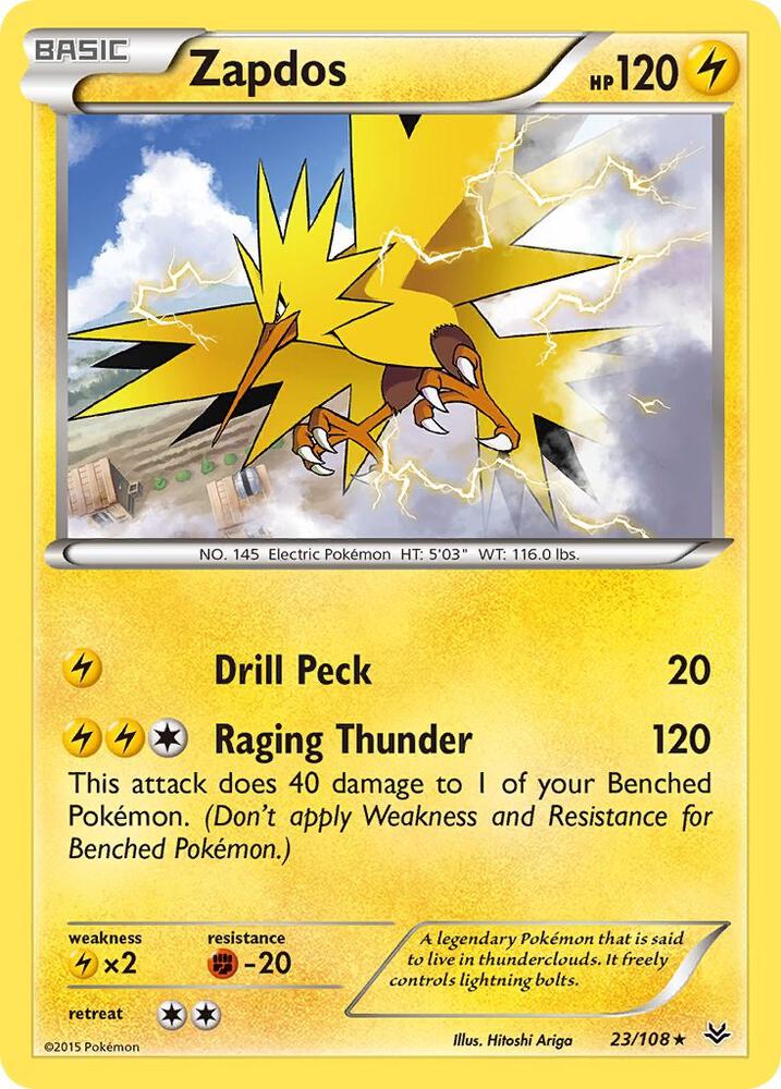 Zapdos (XY - Roaring Skies)